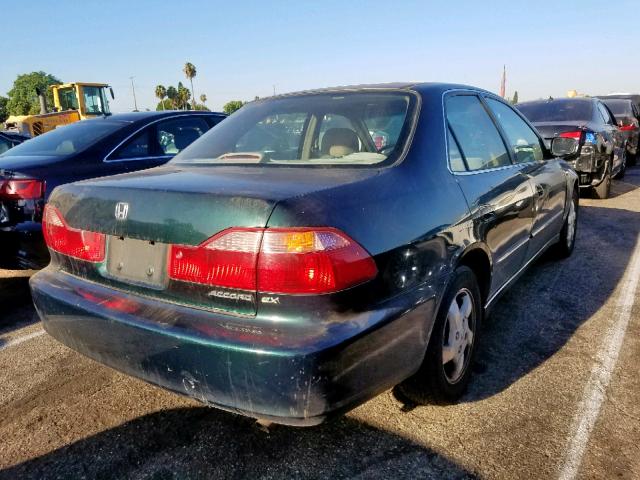 JHMCG5657XC026580 - 1999 HONDA ACCORD EX GREEN photo 4