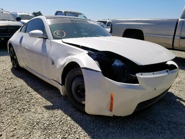 JN1AZ34D55M600766 - 2005 NISSAN 350Z COUPE WHITE photo 1