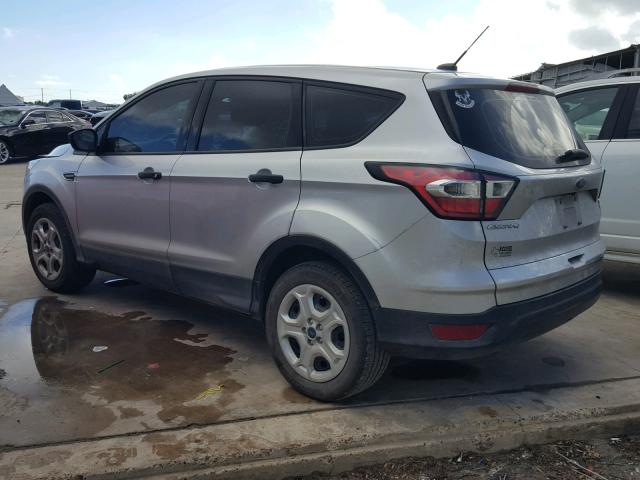 1FMCU0F72HUC78307 - 2017 FORD ESCAPE S SILVER photo 3