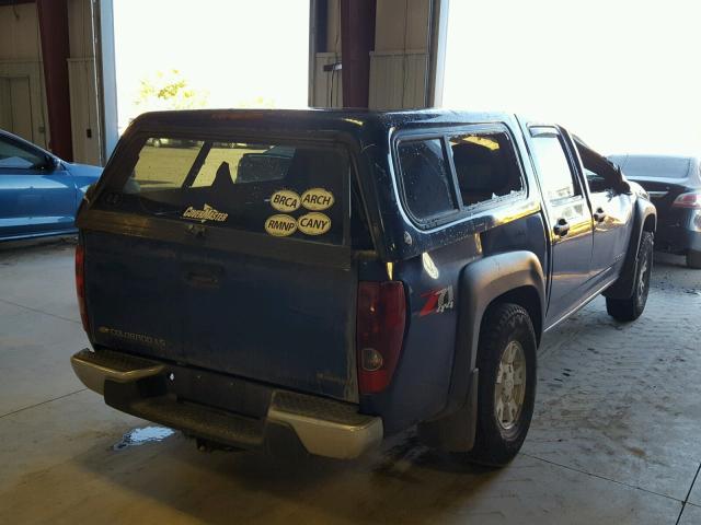 1GCDT136658193407 - 2005 CHEVROLET COLORADO L BLUE photo 4