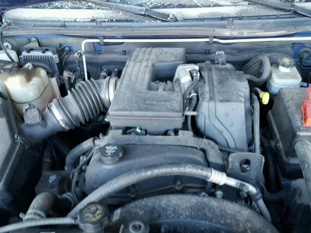 1GCDT136658193407 - 2005 CHEVROLET COLORADO L BLUE photo 7