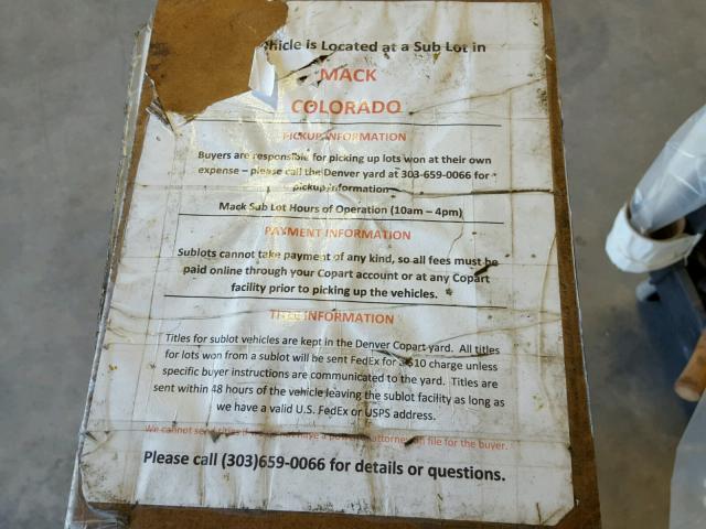 1GCDT136658193407 - 2005 CHEVROLET COLORADO L BLUE photo 9