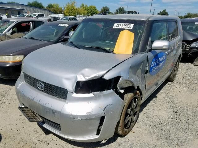 JTLKE50E291092551 - 2009 TOYOTA SCION XB 银色 照片 2