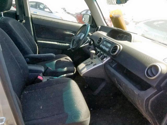JTLKE50E291092551 - 2009 TOYOTA SCION XB 银色 照片 5