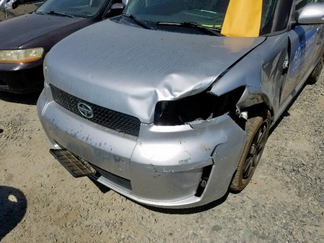 JTLKE50E291092551 - 2009 TOYOTA SCION XB 银色 照片 9