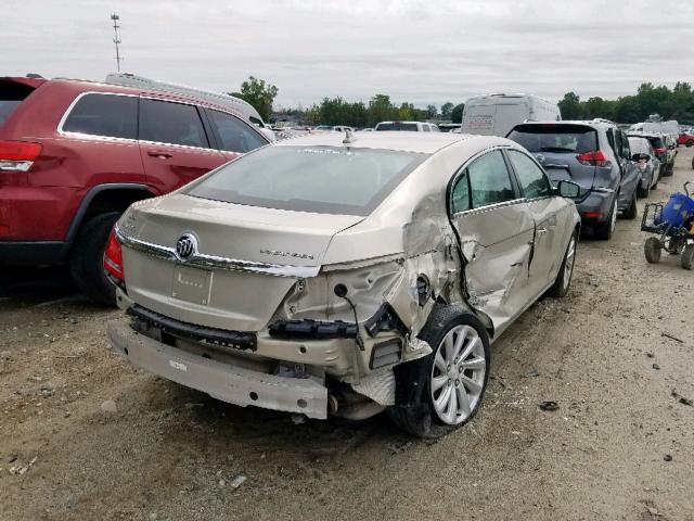 1G4GA5G3XEF306325 - 2014 BUICK LACROSSE TAN photo 4