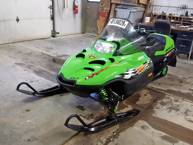 4UF02SNW42T132725 - 2002 ARCTIC CAT Z 570 GREEN photo 2