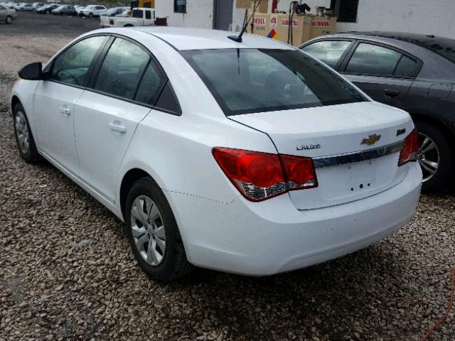 1G1PA5SH4E7334020 - 2014 CHEVROLET CRUZE LS WHITE photo 3