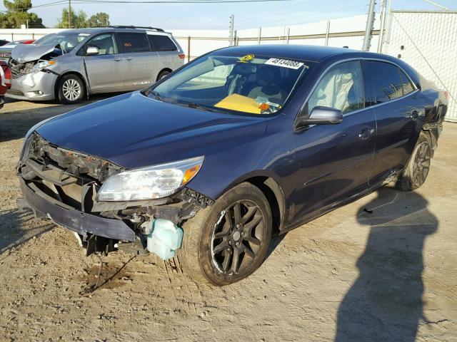 1G11C5SA7DF181317 - 2013 CHEVROLET MALIBU 1LT BLUE photo 2