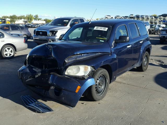 3GNDA13D67S587317 - 2007 CHEVROLET HHR LS Azul foto 2