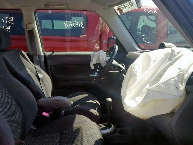 JTLKT324764041443 - 2006 TOYOTA SCION XB შავი ფოტო 5