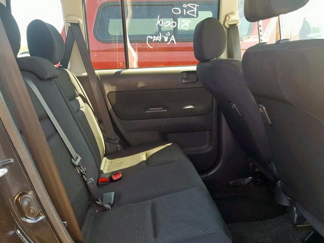 JTLKT324764041443 - 2006 TOYOTA SCION XB შავი ფოტო 6