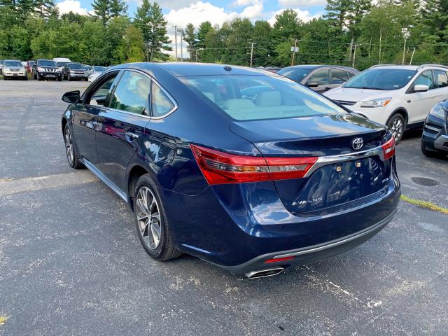 4T1BK1EB9GU213711 - 2016 TOYOTA AVALON XLE BLUE photo 2