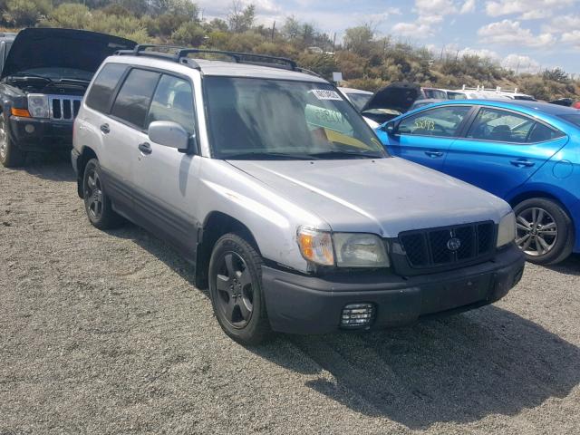 JF1SF63531G705939 - 2001 SUBARU FORESTER L SILVER photo 1