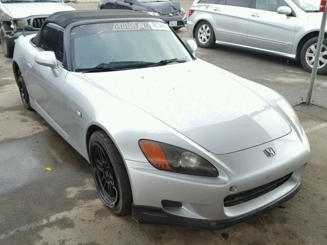 JHMAP11452T003161 - 2002 HONDA S2000 SILVER photo 1