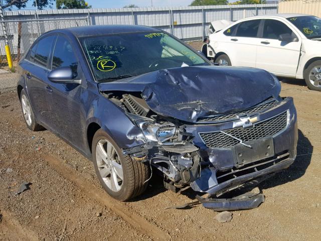 1G1P75SZ2E7239513 - 2014 CHEVROLET CRUZE BLUE photo 1