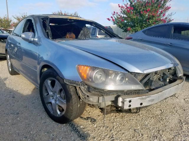 JH4KB16565C018258 - 2005 ACURA RL SILVER photo 1