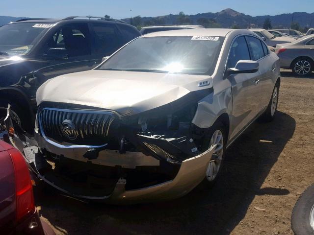 1G4GA5G30GF244937 - 2016 BUICK LACROSSE SILVER photo 2