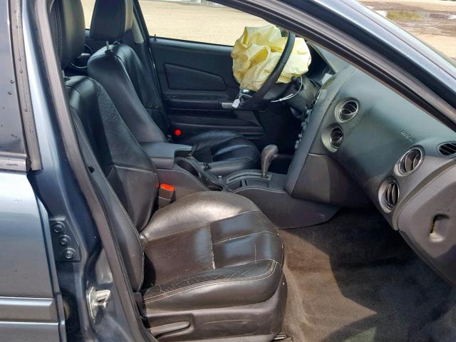 2G2WR554361162523 - 2006 PONTIAC GRAND PRIX BLUE photo 5