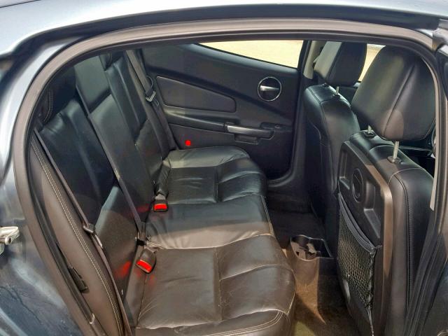 2G2WR554361162523 - 2006 PONTIAC GRAND PRIX BLUE photo 6