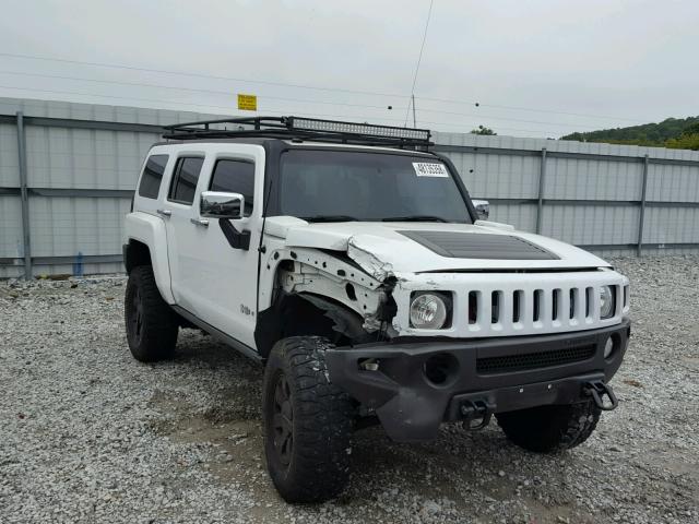 5GTDN136768197308 - 2006 HUMMER H3 WHITE photo 1