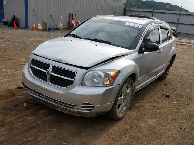 1B3HB48A09D259516 - 2009 DODGE CALIBER SX SILVER photo 2