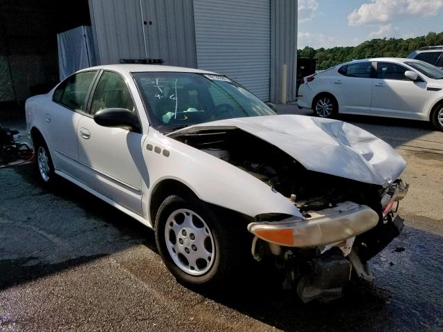 1G3NL52F53C300468 - 2003 OLDSMOBILE ALERO GL WHITE photo 1