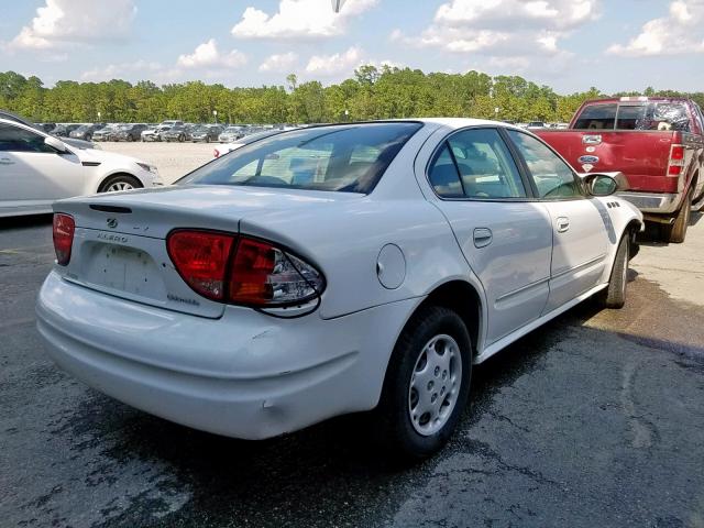 1G3NL52F53C300468 - 2003 OLDSMOBILE ALERO GL WHITE photo 4