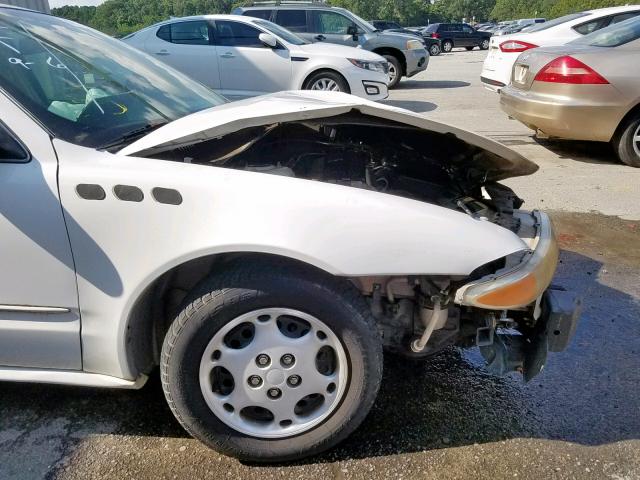 1G3NL52F53C300468 - 2003 OLDSMOBILE ALERO GL WHITE photo 9