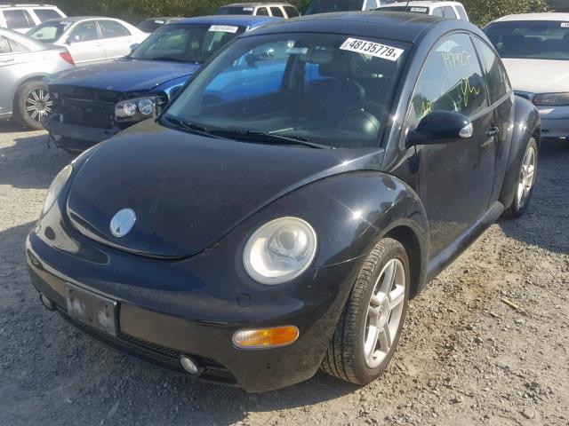 3VWCD31C45M410605 - 2005 VOLKSWAGEN NEW BEETLE Սև լուսանկար 2