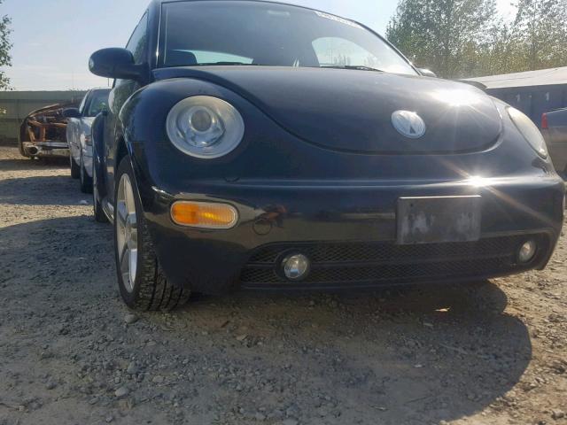 3VWCD31C45M410605 - 2005 VOLKSWAGEN NEW BEETLE Սև լուսանկար 9