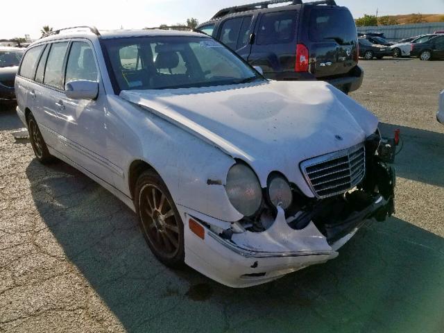 WDBJH65JX1B353237 - 2001 MERCEDES-BENZ E 320 WHITE photo 1