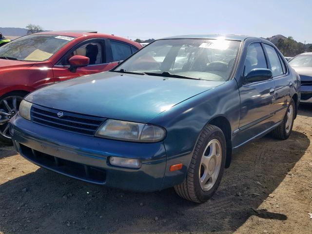 1N4BU31D1VC185137 - 1997 NISSAN ALTIMA XE BLUE photo 2