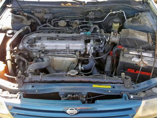 1N4BU31D1VC185137 - 1997 NISSAN ALTIMA XE BLUE photo 7