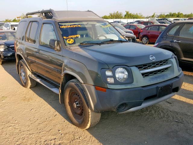 5N1ED28Y43C698899 - 2003 NISSAN XTERRA GREEN photo 1