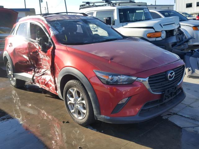 JM1DKDB72H0148160 - 2017 MAZDA CX-3 SPORT RED photo 1