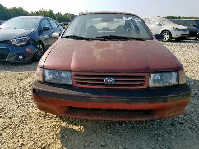 JT2EL43A5N0170332 - 1992 TOYOTA TERCEL DEL RED photo 9