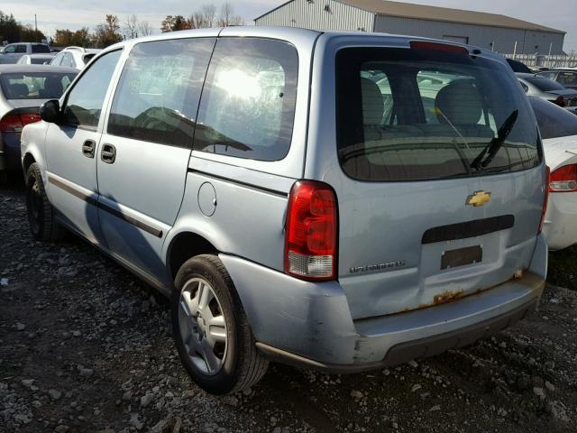 1GNDU23177D107675 - 2007 CHEVROLET UPLANDER L BLUE photo 3