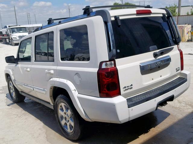 1J8HG58276C122226 - 2006 JEEP COMMANDER WHITE photo 3