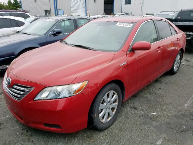 JTNBB46K173023049 - 2007 TOYOTA CAMRY NEW RED photo 2