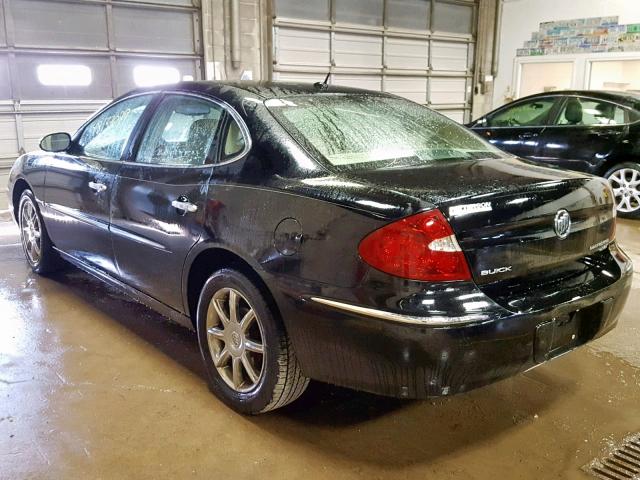 2G4WE587561265502 - 2006 BUICK LACROSSE C BLACK photo 3