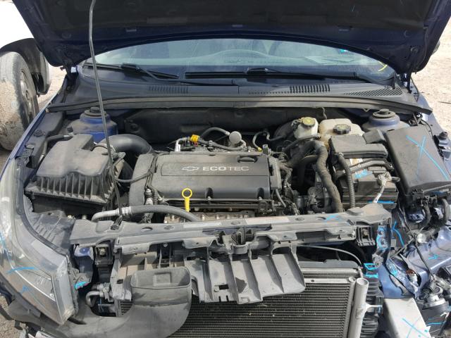 1G1PD5SH1C7166650 - 2012 CHEVROLET CRUZE LS BLUE photo 7