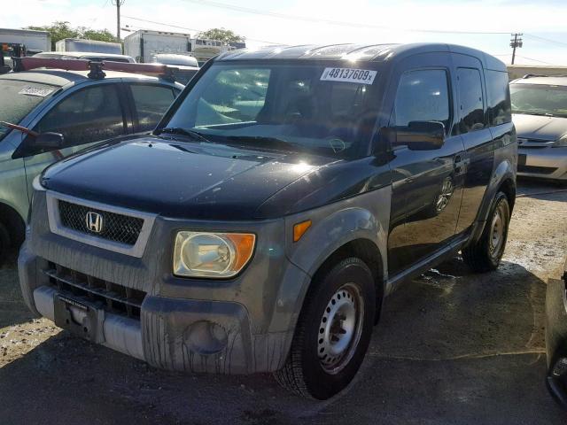 5J6YH17283L015920 - 2003 HONDA ELEMENT DX BLACK photo 2