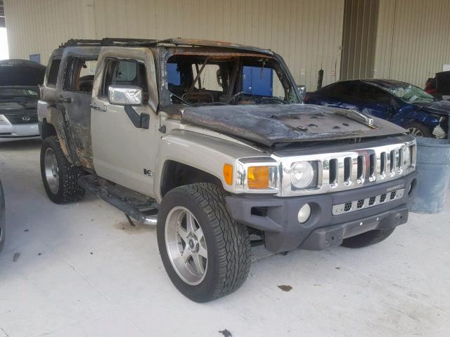 5GTDN136068207189 - 2006 HUMMER H3 SILVER photo 1