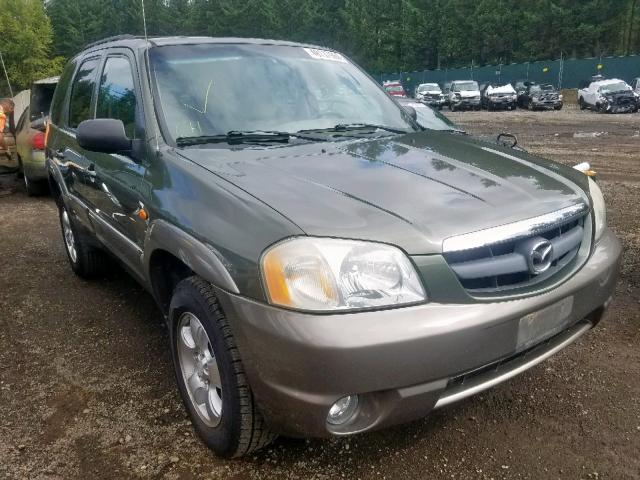 4F2YU09102KM55473 - 2002 MAZDA TRIBUTE LX GREEN photo 1