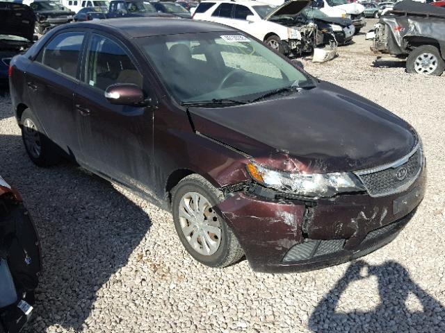 KNAFU4A29A5167433 - 2010 KIA FORTE EX PURPLE photo 1