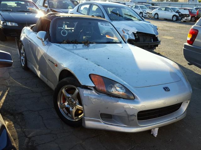 JHMAP11462T003413 - 2002 HONDA S2000 SILVER photo 1