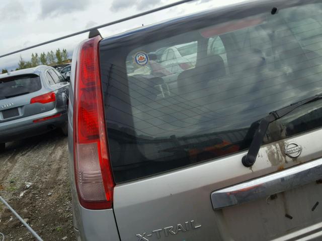 JN8BT08V76W201940 - 2006 NISSAN X-TRAIL XE SILVER photo 3