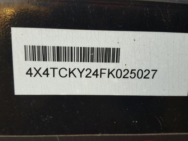 4X4TCKY24FK025027 - 2015 GREY WOLF BROWN photo 10