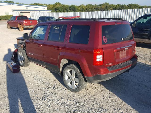 1C4NJPFA4GD789302 - 2016 JEEP PATRIOT LA RED photo 3